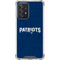 NFL New England Patriots Distressed Galaxy A52 5G Clear Case